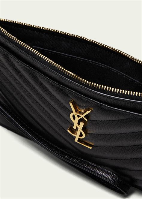 large monogram bill pouch ysl|ysl bill pouch.